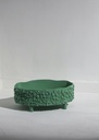 Davi Oval Footed Serving Bowl Large Green