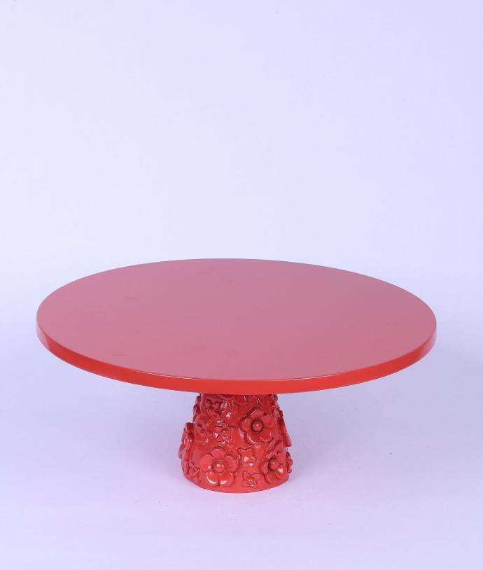 Cora Cake Stand red large